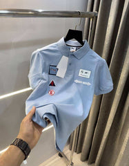 Pum a BMw Edition Sky Blue Premium Polo T-Shirt