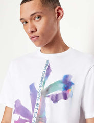 Arman i Ex!change White Logo Print Premium T-Shirt