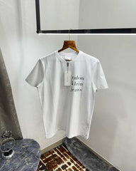 Calvin Klei n White Logo Print Premium T-Shirt
