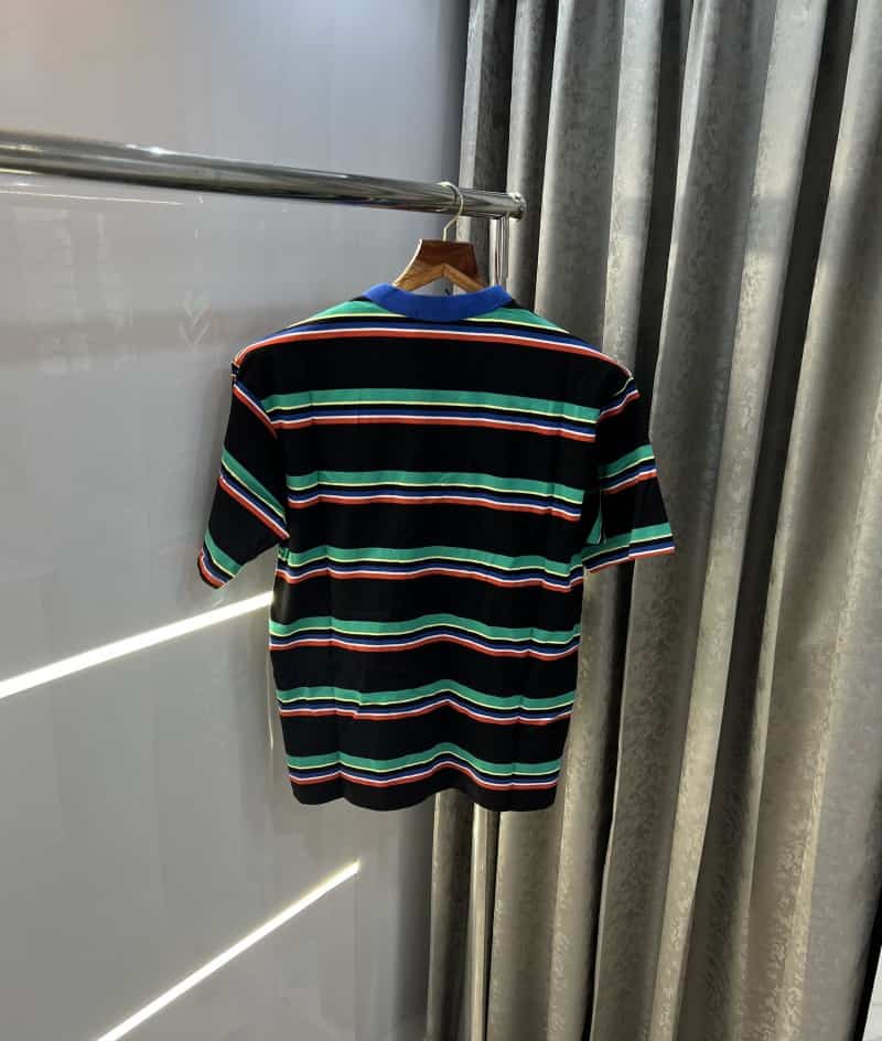 GueSs Black Embroidery Print Imported Oversized T-Shirt