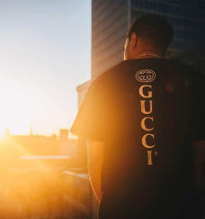 Gucc_i camaro black imported oversized t-shirt