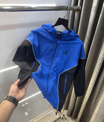 Air Jorda n Blue Imported Premium WindBreaker Jacket