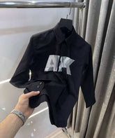 Arman i Exchange Black Logo Print Exclusive Shirt