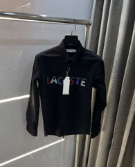 Lacost e Black Logo Print Premium Shirt