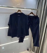 Arman i Exchange Navy Blue Logo Work Imported Oversized Tracksuit