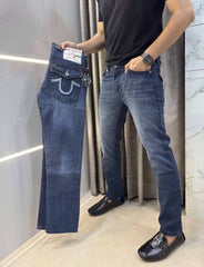 True Religion Blue Imported Premium Boot Cut Denim