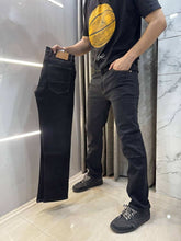 Ralp h lauren Carbon Black Raw Wash Premium Classic Denim
