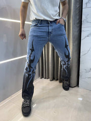 Vetements Sky Blue Designer Imported Denim