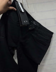Arman i Jet Black Imported Premium Hyperflex Denim