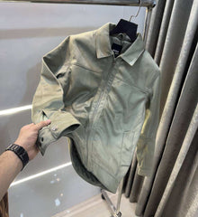 Hug o BoSSAqua Green Imported Sweado Bomber Jacket