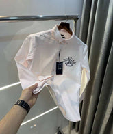 Tomm y Hilfiger Pink Embroidery Work Classic Shirt