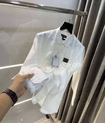 Balmai n Paris White Yellow Back Print Premium Classic Shirt 002