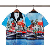 Zar a Printed Imported Half Shirt
