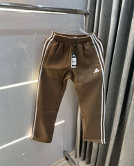 Adida s Brown Embroidery Logo Premium TrackPant
