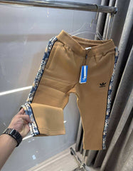 Adida s Light Brown Patch Logo Premium TrackPant