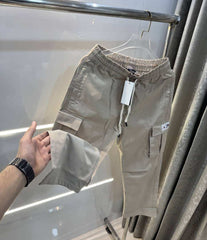 Tommy Hilfige r Light Beige Premium Cargo Trackpant