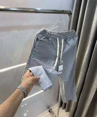 Zar a Grey Linen Premium Track Pants