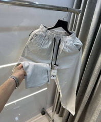 Zar a Light Grey 3Premium Linen Track Pants