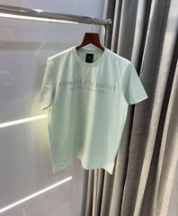 Arman i Exchange Aqua Green Logo Print Premium T-Shirt