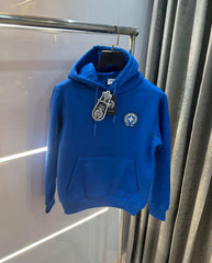 Chrome Hearts Black Embroidery Logo Imported Hoodie
