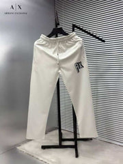 Arman i Exchange White Logo Patch Imported Trackpant With Carry Bag