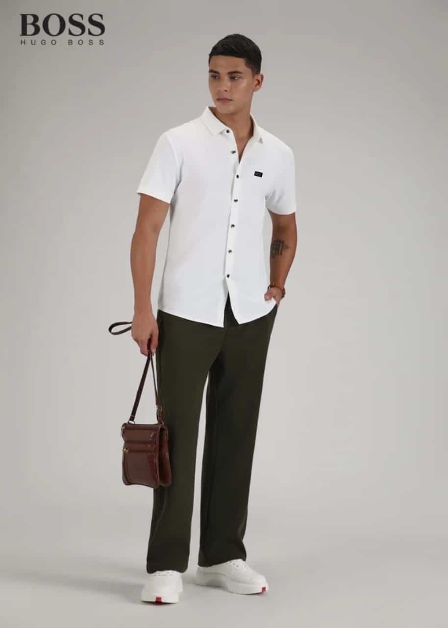 Hugo Boss White Premium Classic Shirt