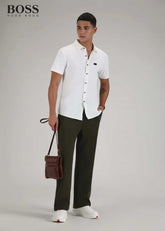 Hugo Boss White Premium Classic Shirt