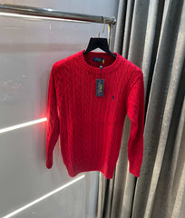 Ralph Laure n red Imported Knitted Pull Over