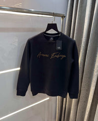 Arman i E-Xchange Black Logo Print Premium Sweatshirt