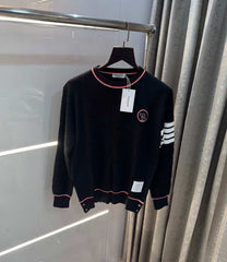 Thome Browne Black Imported Knitted Pull Over