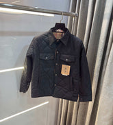 Burberr y Black Reversible Imported Puffer Jacket 2 in1