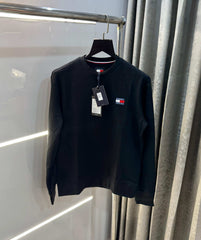 Tomm Hilfiger Black Logo Work Premium Sweatshirt