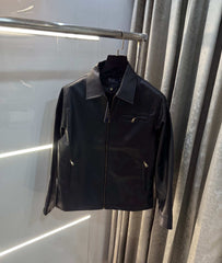 Ralph Lauren Black Luxury Leather Jacket