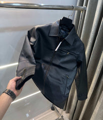 Ralph Lauren Black Luxury Leather Jacket