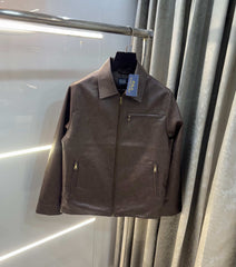 Ralph Lauren Brown Lu...Xury Leather Jacket