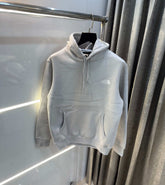 The North Face Grey Printed Imported Hoodie