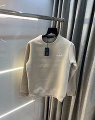 Ralph Lauren Cream Teddy Edition Imported Sweatshirt