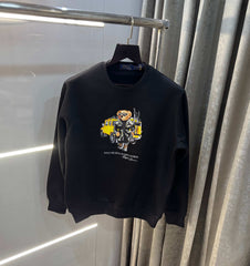 Ralph Lauren Black Teddy Edition Imported Sweatshirt