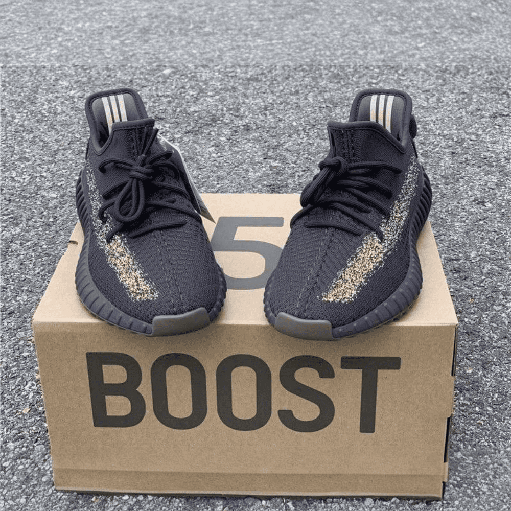 Adidas Yeezy Sply 350 V2 Cinder Reflective Semi UA With Full Accessories