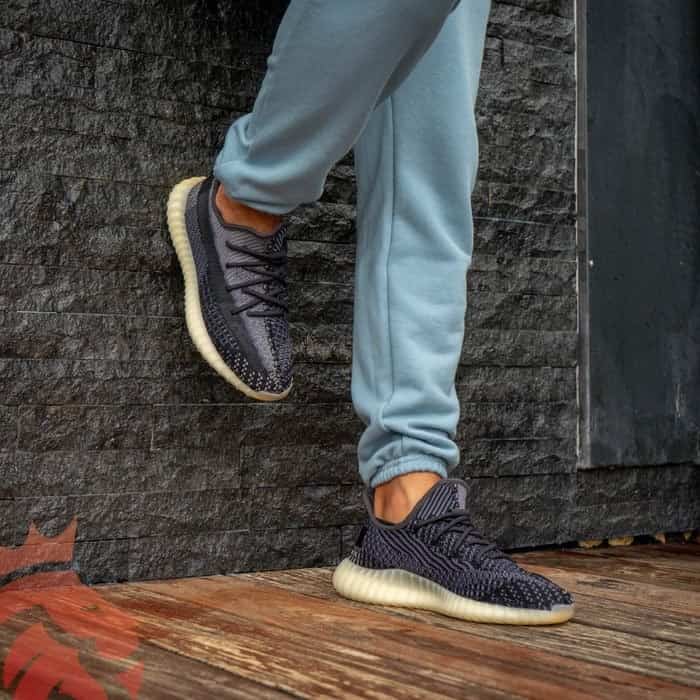 Adidas Yeezy Boost 350 V2 Asriel Carbon Semi UA Quality With Full Accessories