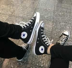 CONVERSE All Star High Black White