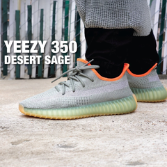 Adidas Yeezy Boost 350 V2 Desert Sage Reflective Semi UA Quality With Full Kit