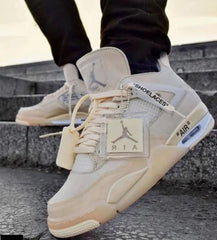 Nike Air Jorden Retro 4 OFF WHITE