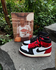 Nike Air Jordan 1 High BLACK TOE REIMAGINED (SEMI UA)