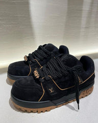 Louis Vuitton LV Trainer MAXI BLACK GUM