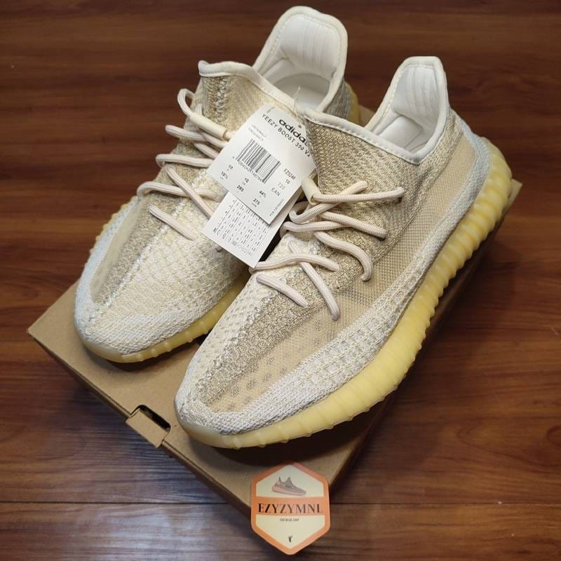 Adidas Yeezy Boost 350 V2 Natural Semi UA with Full Accessories