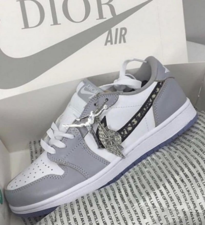Nike Air Jordan Retro 1 X Low Diorr (SEMI UA)