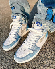 Nike Air Jordan Retro 1 High HYPER ROYAL PREMIUM With OG BOX (SEMI UA)