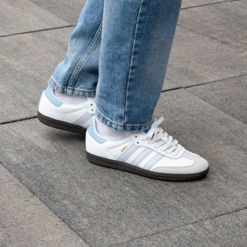Adidas Samba Leather SKY BLUE FIX