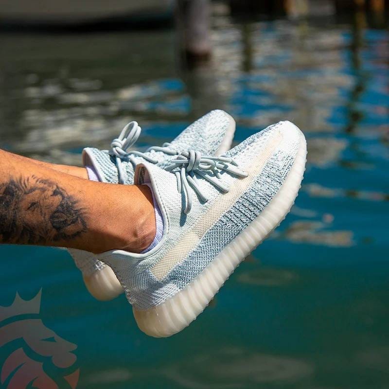 Adidas Yeezy Boost 350 V2 Cloud White (Non-Reflective) Semi UA With Full Accessories